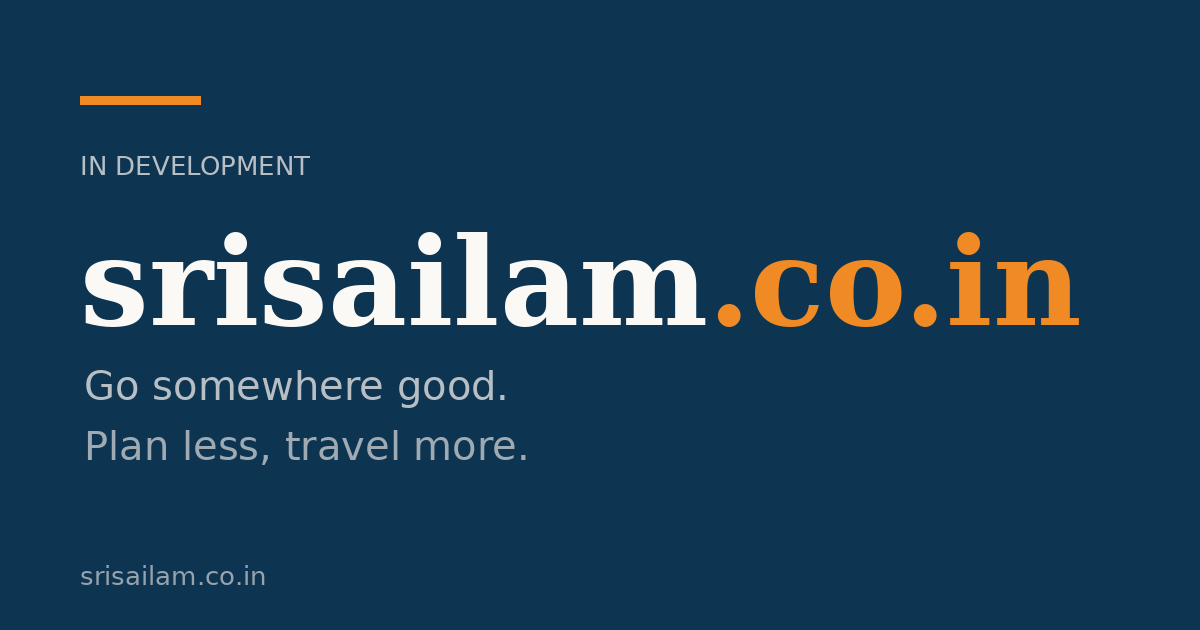 Link preview image for srisailam.co.in